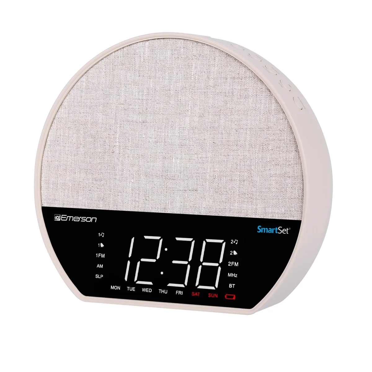 Emerson CKSS7071 Sunrise Smartset Alarm Clock Radio, App Enabled Product — product photo