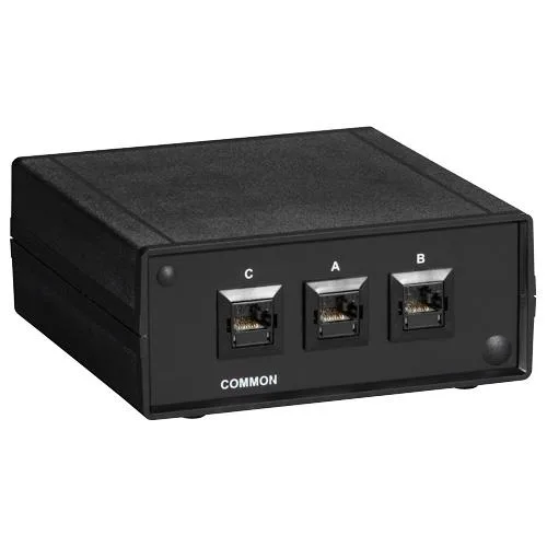 Black Box Corporation Black Box Corporation SW1030A 10GbE 3-port manual network switch — product photo