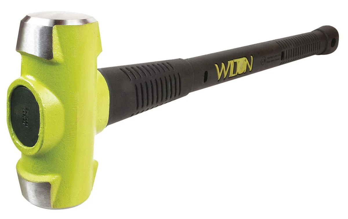 Wilton Wilton 21236 sledge hammer 12 lb 38 in rubber grip — product photo