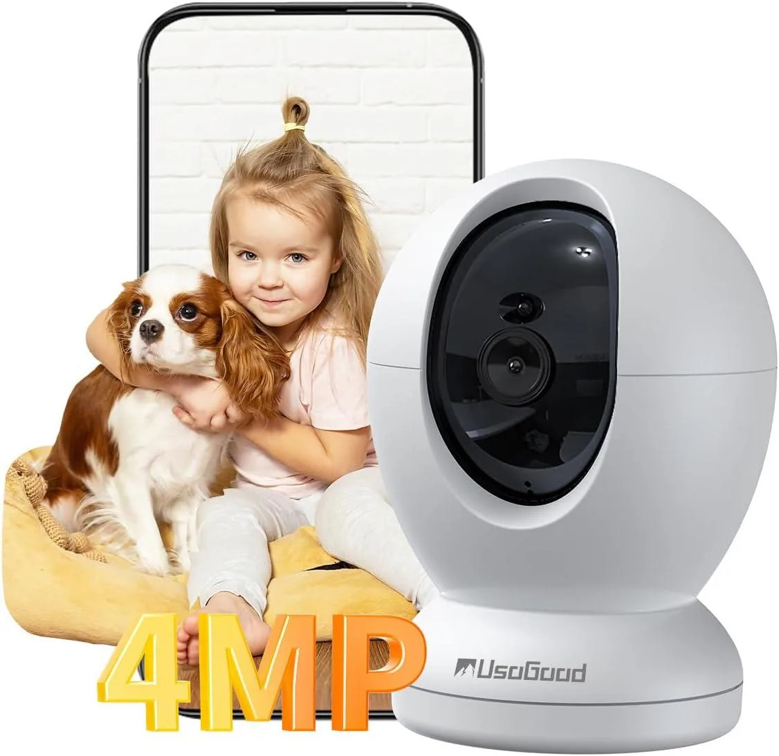 TAURKENAM TAURKENAM 2.5K Indoor Camera 355° Pan 115° Tilt 2.4/5G WiFi — product photo