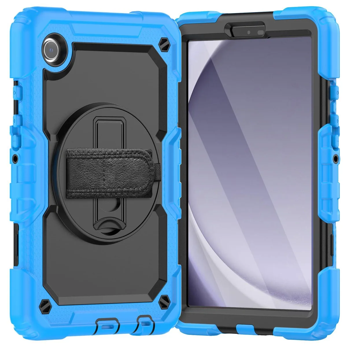 Timoom Timoom Heavy Duty Shockproof Case for Samsung Galaxy Tab A9 8.7-inch (SM-X110/X115/X117) Light Blue — product photo