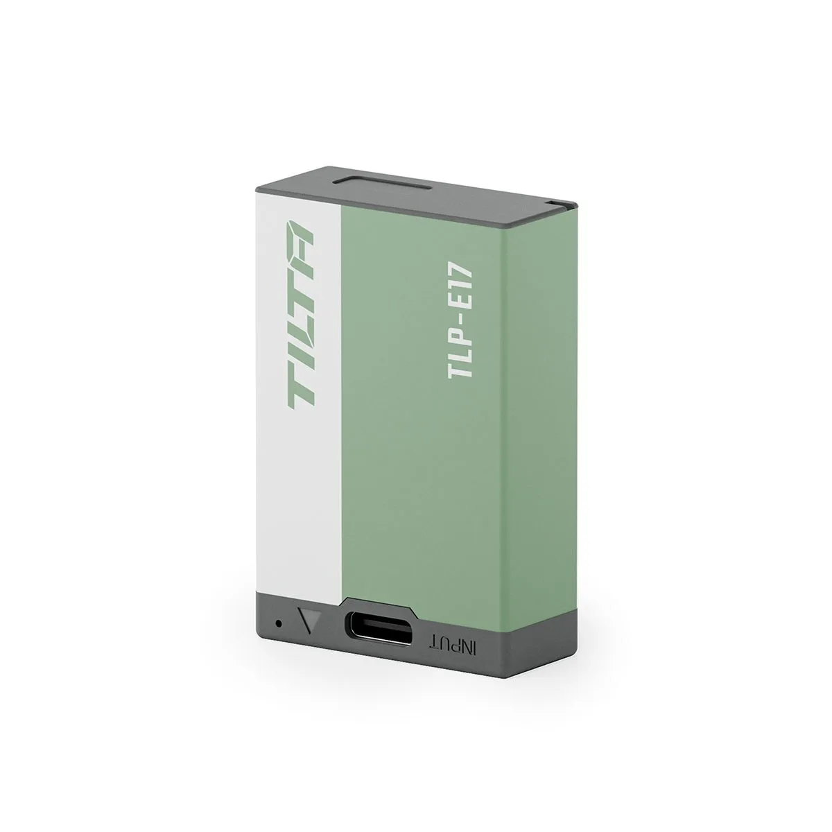 Tilta Technology Co.,Ltd Tilta Technology Co.,Ltd LP-E17 7.4V 950mAh USB-C Battery Ash Green camera accessory — product photo