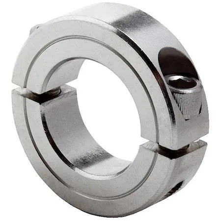 Climax Metal Products Climax Metal Products 2C-143-S 2-Piece Shaft Collar 1-7/16 in Stainless Steel 303 — product photo
