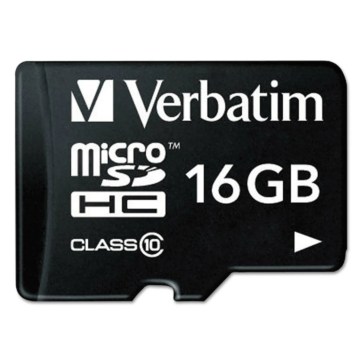 VERBATIM VERBATIM microSDHC Card 16GB Class 10 with Adapter 44082 — product photo