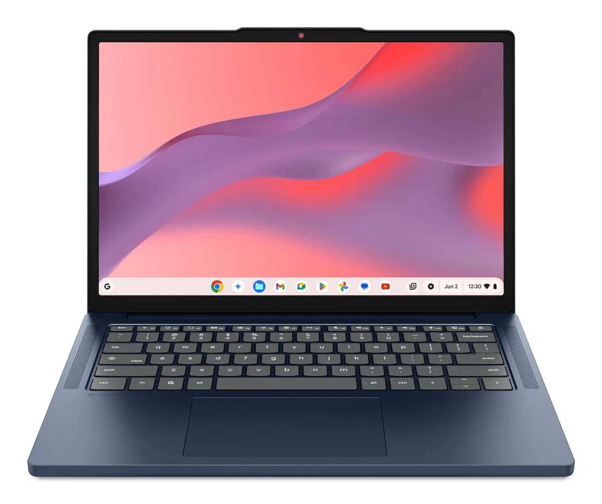 Lenovo Lenovo IdeaPad Slim 3 14" WUXGA Touch laptop, MediaTek Kompanio 540 2.6GHz, 4GB DDR5, 64GB eMMC, Chrome OS — product photo
