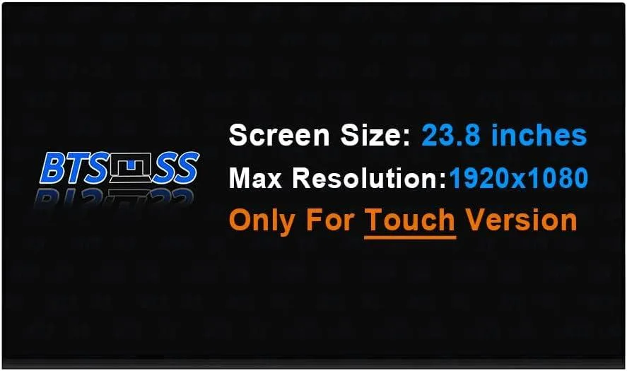 NUOLAISUN NUOLAISUN LM238WF5-SSE5 FHD 1080P touch laptop screen — product photo