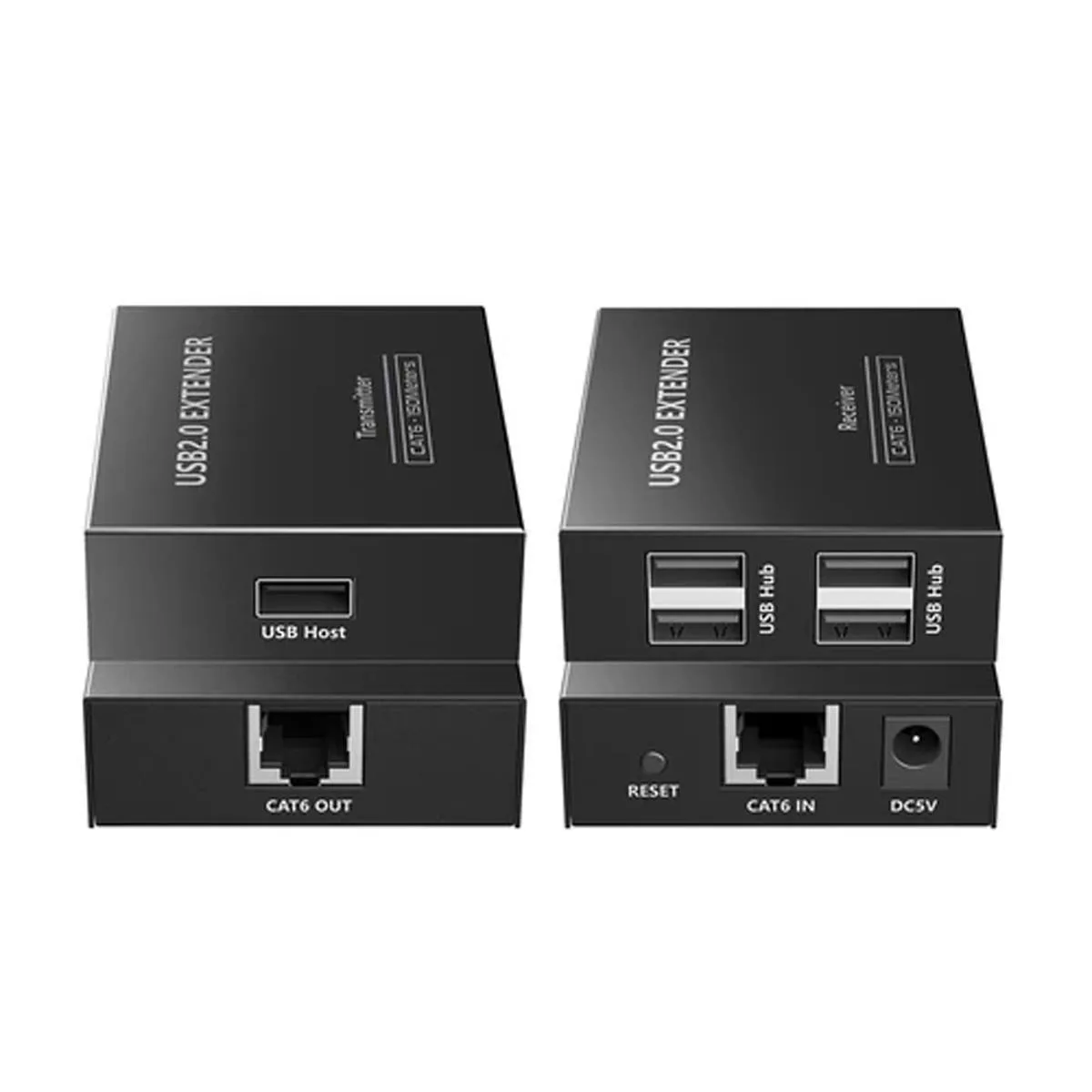 DVDO, Inc. DVDO, Inc. USB 2.0 Extender over Ethernet 492.1' Range KVM Switch — product photo