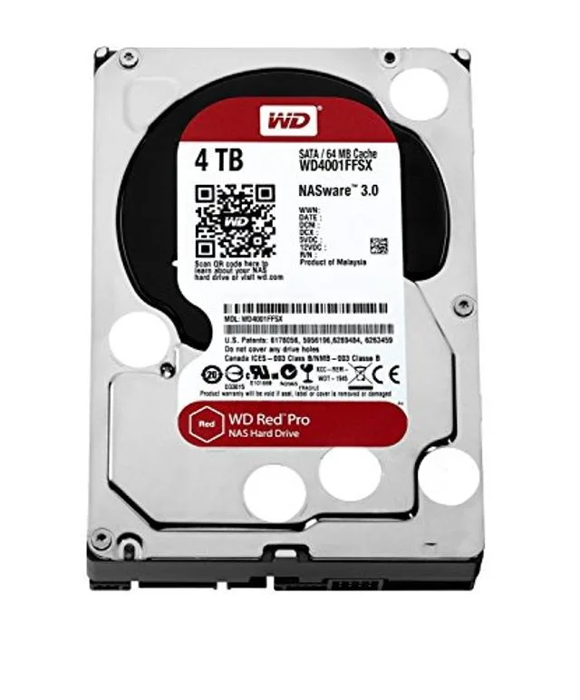 Western Digital Western Digital WD4001FFSX 4TB 3.5" 7200 RPM SATA internal hard drive — product photo