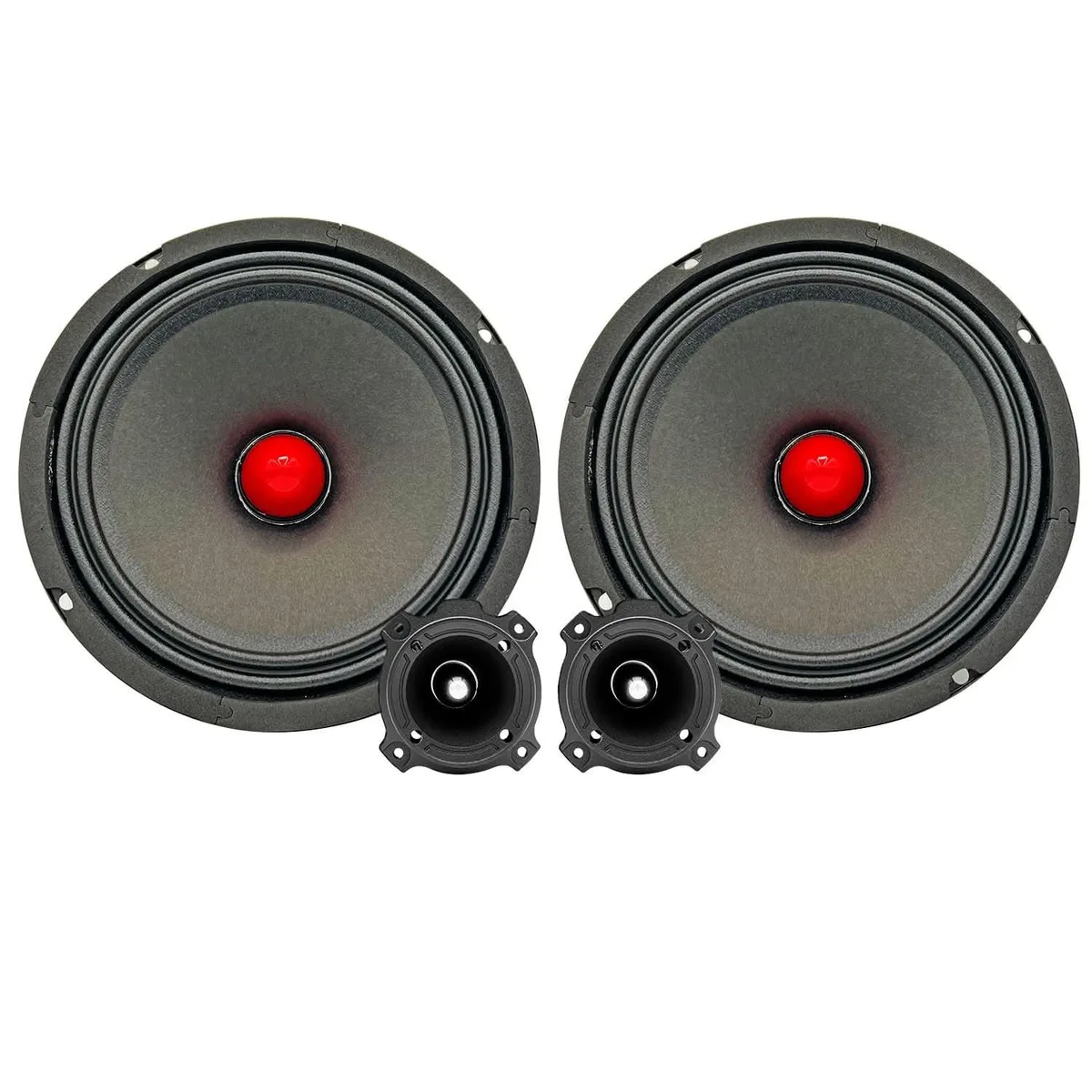 5 Core 5 Core 6.5" Mid-Range Car Speaker 1600W 4 Ohms + 2.8" Super Tweeter 2 Pieces — product photo