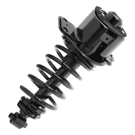Unity 15184 rear right complete strut assembly, silver metal coil spring and housing