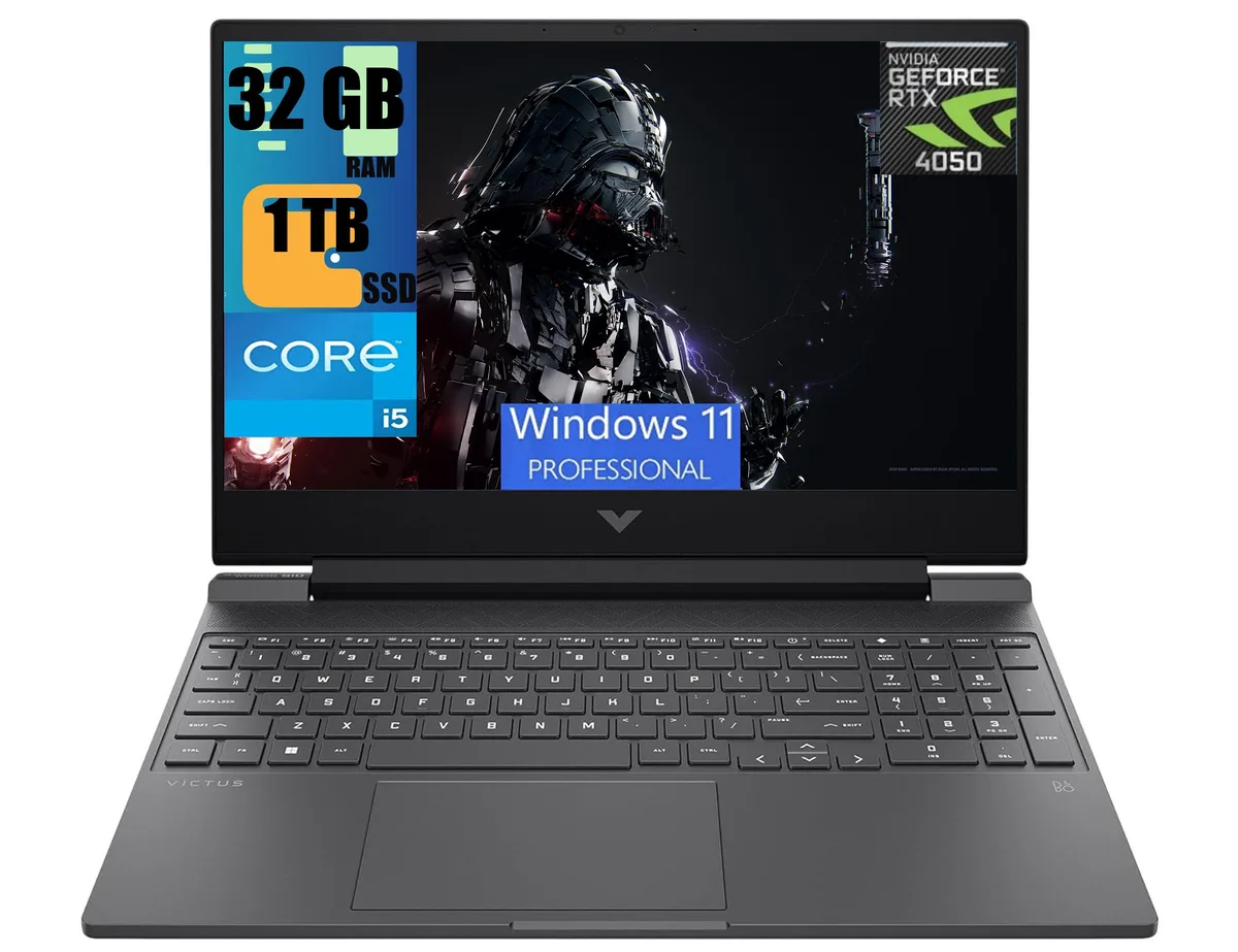 HP HP Victus 15 Raider i5-13420H RTX 4050 32GB 1TB gaming laptop — product photo