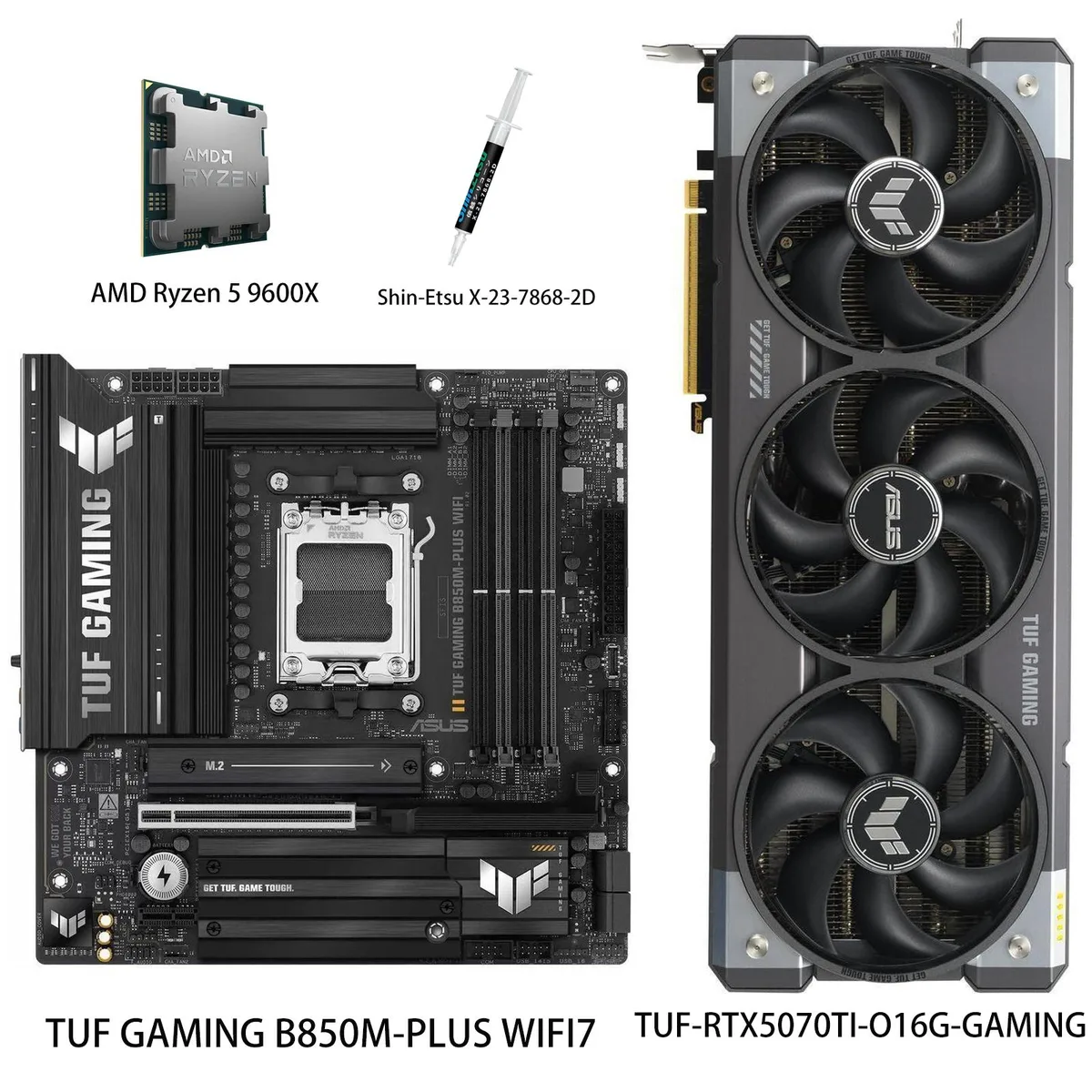 ASUS ASUS TUF-RTX5070TI-O16G-GAMING graphics card — product photo