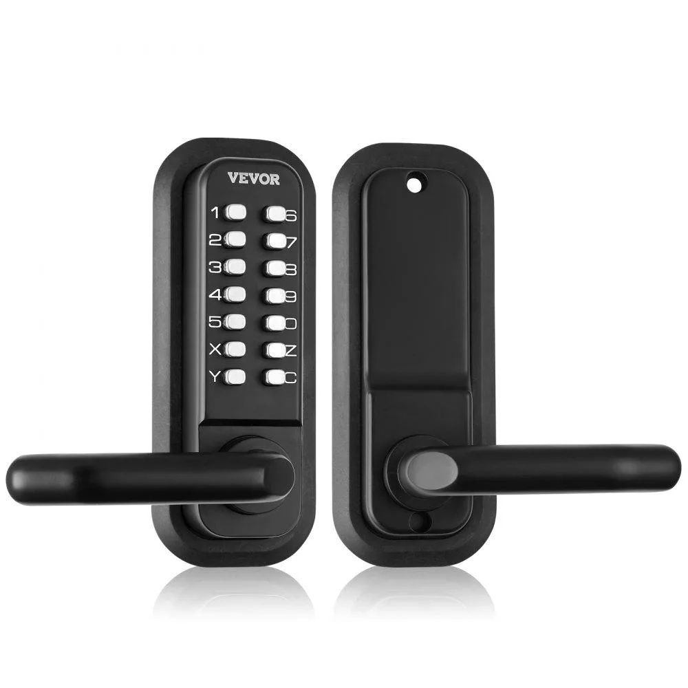VEVOR VEVOR OL-209D2-BY-B-01 Mechanical Keyless Entry Door Lock 14 Digit Keypad Zinc Alloy 35-65 mm Door Thickness — product photo