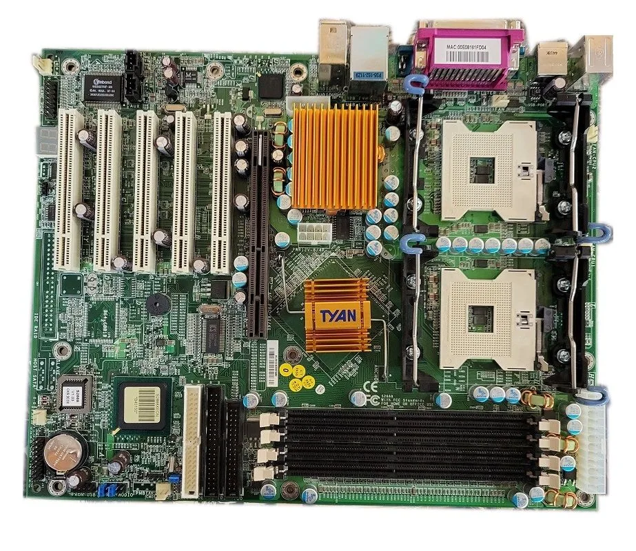 TYAN TYAN S2668AN i7505 Intel E7505 Socket 604 Dual Xeon ATX server motherboard — product photo