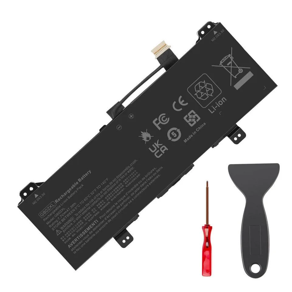 HP HP GB02XL Chromebook 11 G7 G8 EE 14-DB0051CL 7.7V 47.3Wh 2-cell laptop battery — product photo