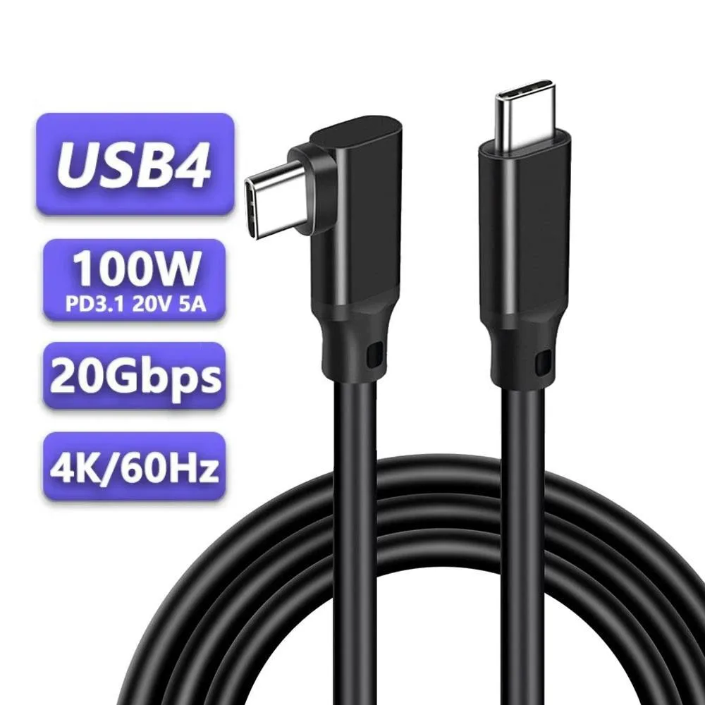 AUBEAMTO AUBEAMTO PQ118 USB C to USB C cable 1.6FT 20Gbps 100W — product photo