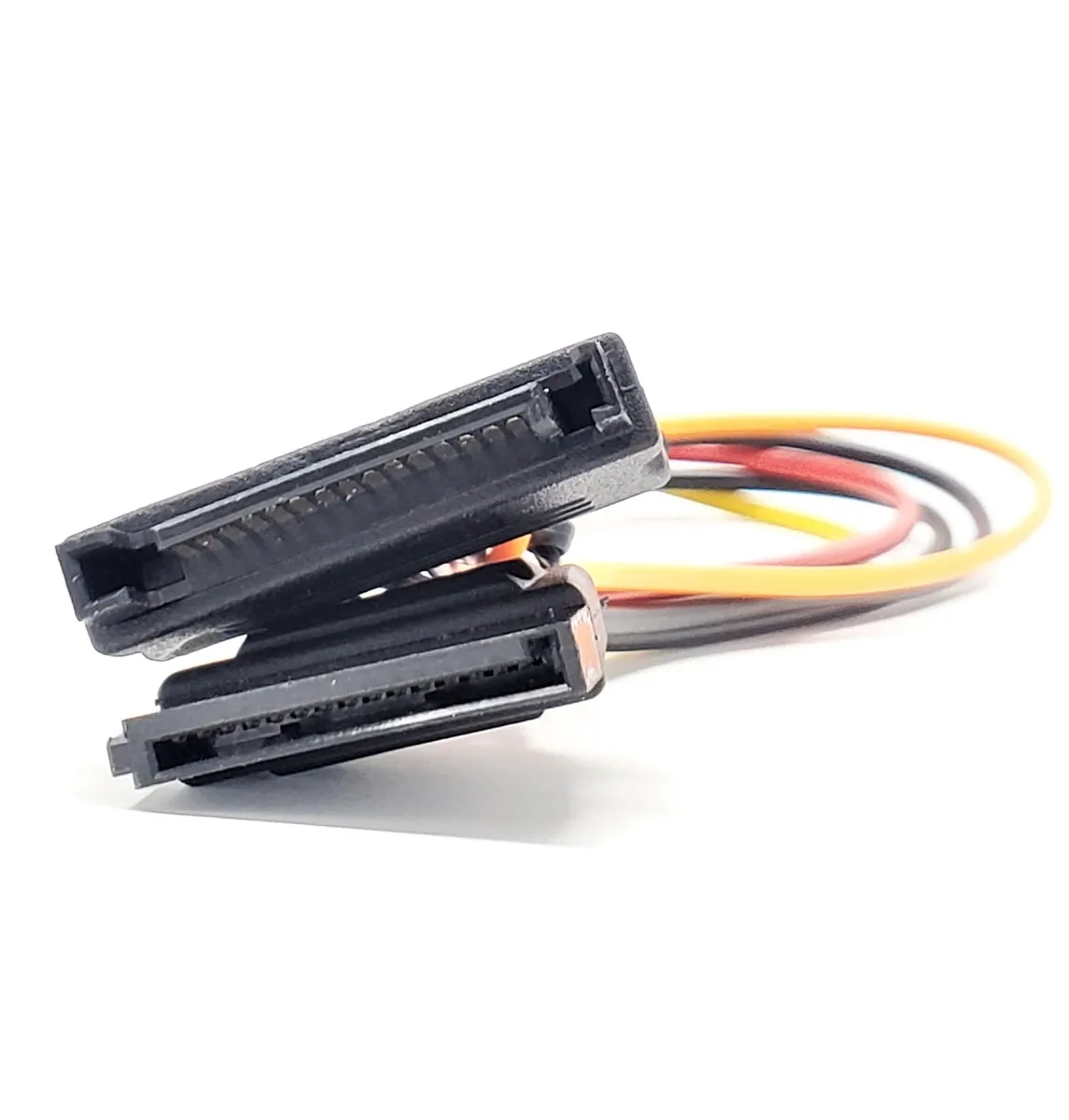 Micro Connectors Micro Connectors 12 Inches 15-pin SATA Male to Female Power Extension Cable — product photo