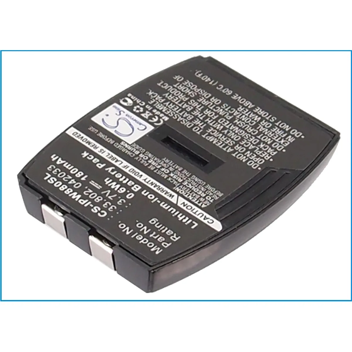 Centenex Electronics Centenex Electronics DS-CS-IPW880SL Battery 180mAh 3.7V Black — product photo