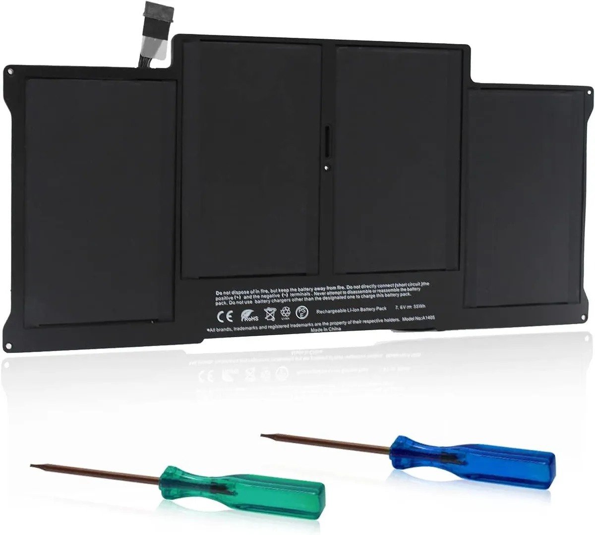 FOCUSTEC FOCUSTEC A1405 A1466 A1496 13 inch laptop battery 7.6V 55Wh 7200mAh — product photo