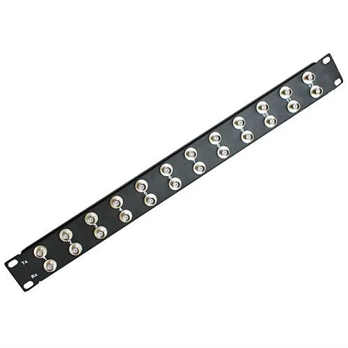 ABL Corp ABL Corp 1U 24-port BNC 75 ohm female-to-female 19 inch distribution — product photo
