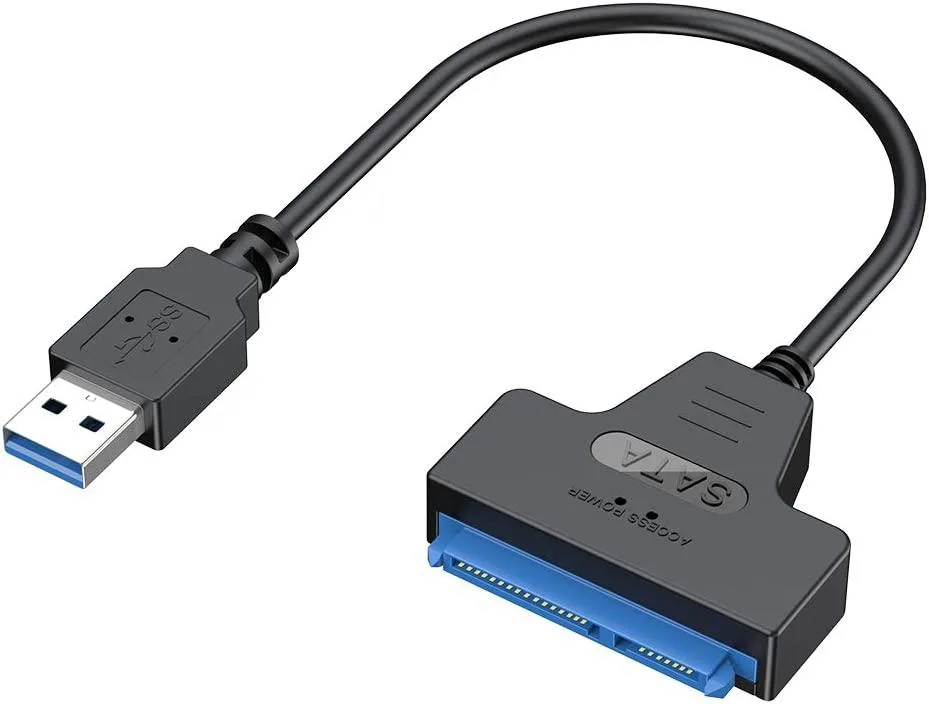 CableCreation CableCreation USB 3.0 to SATA Adapter 0.5FT Black — product photo