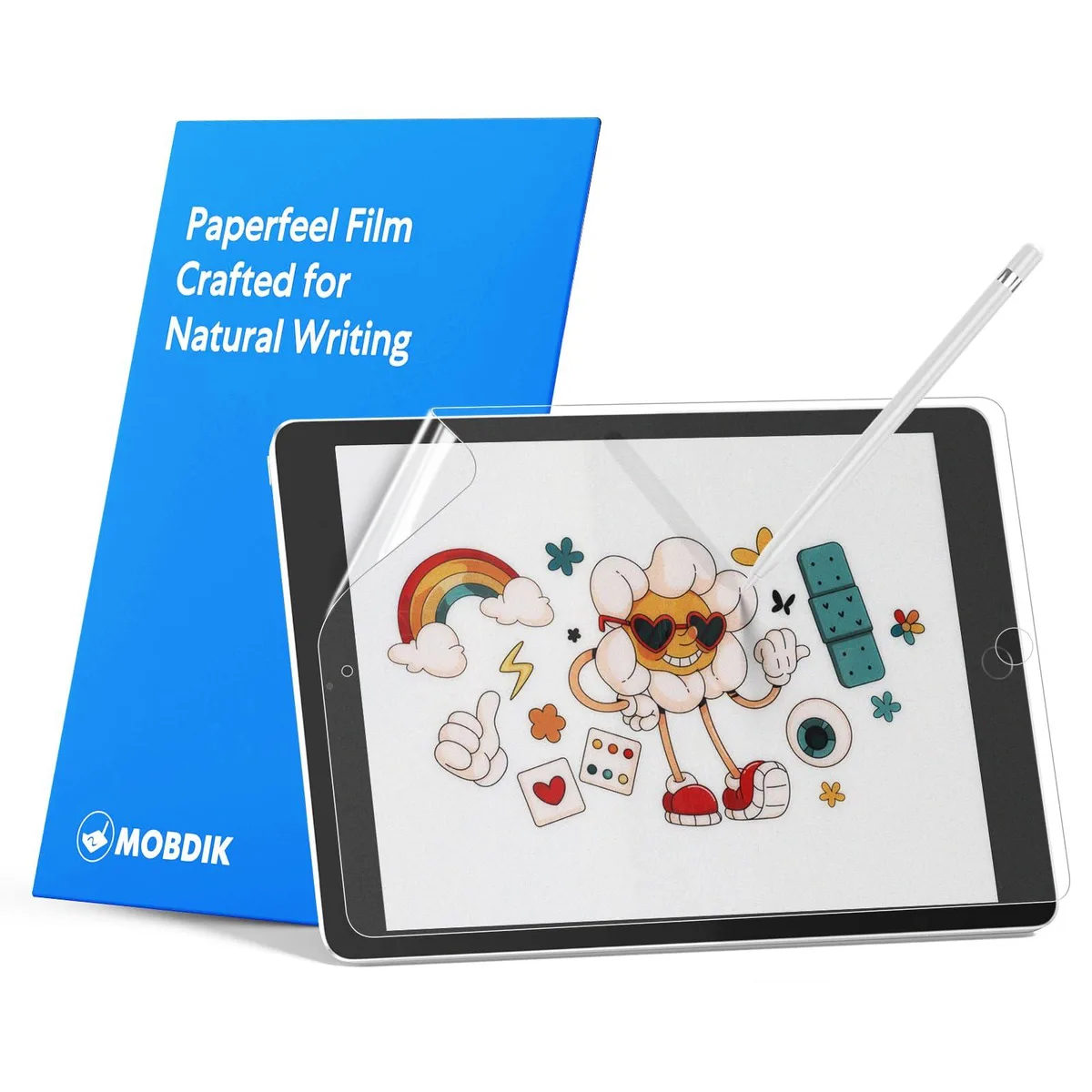 MOBDIK Paperfeel Screen Protector for iPad 7th/8th/9th Gen — product photo