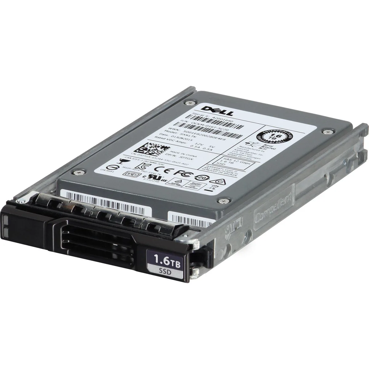 DELL DELL JDTGX 1.6TB 12Gbps SAS 2.5 enterprise SSD — product photo