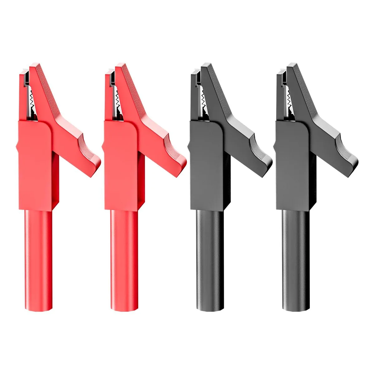 KEHIPI KEHIPI P2007-4PCS electrician tool 4PCS alligator clips 300V 15A 4mm banana socket — product photo