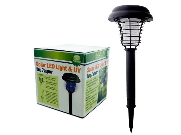 SOD SOD OB572 Landscape Lighting — Solar LED Bug Zapper, 8.25" tall, 55" cord — product photo