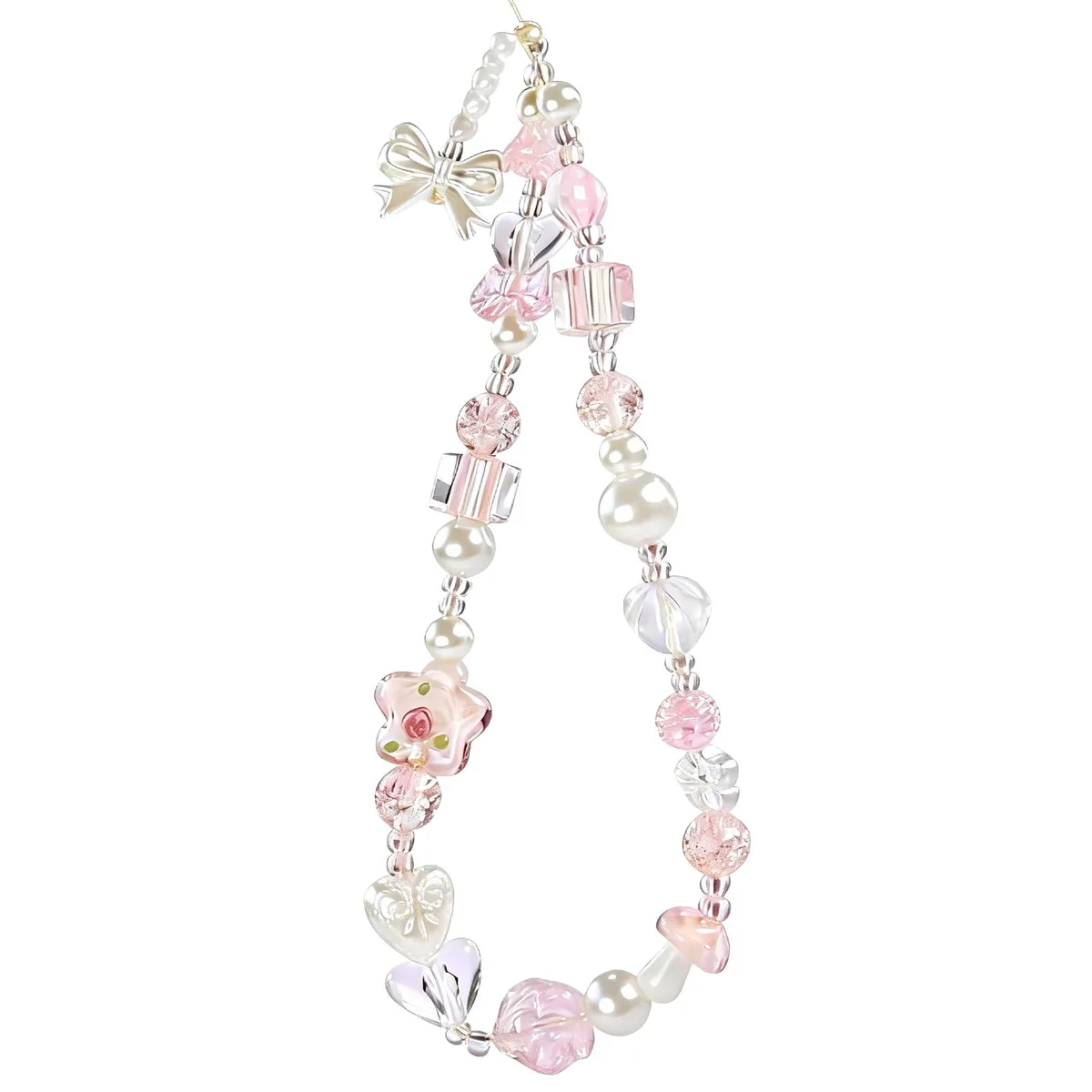 CasaPopz Charm-Y2K-32 Bow&amp;Flower beading 0.009 kg — product photo