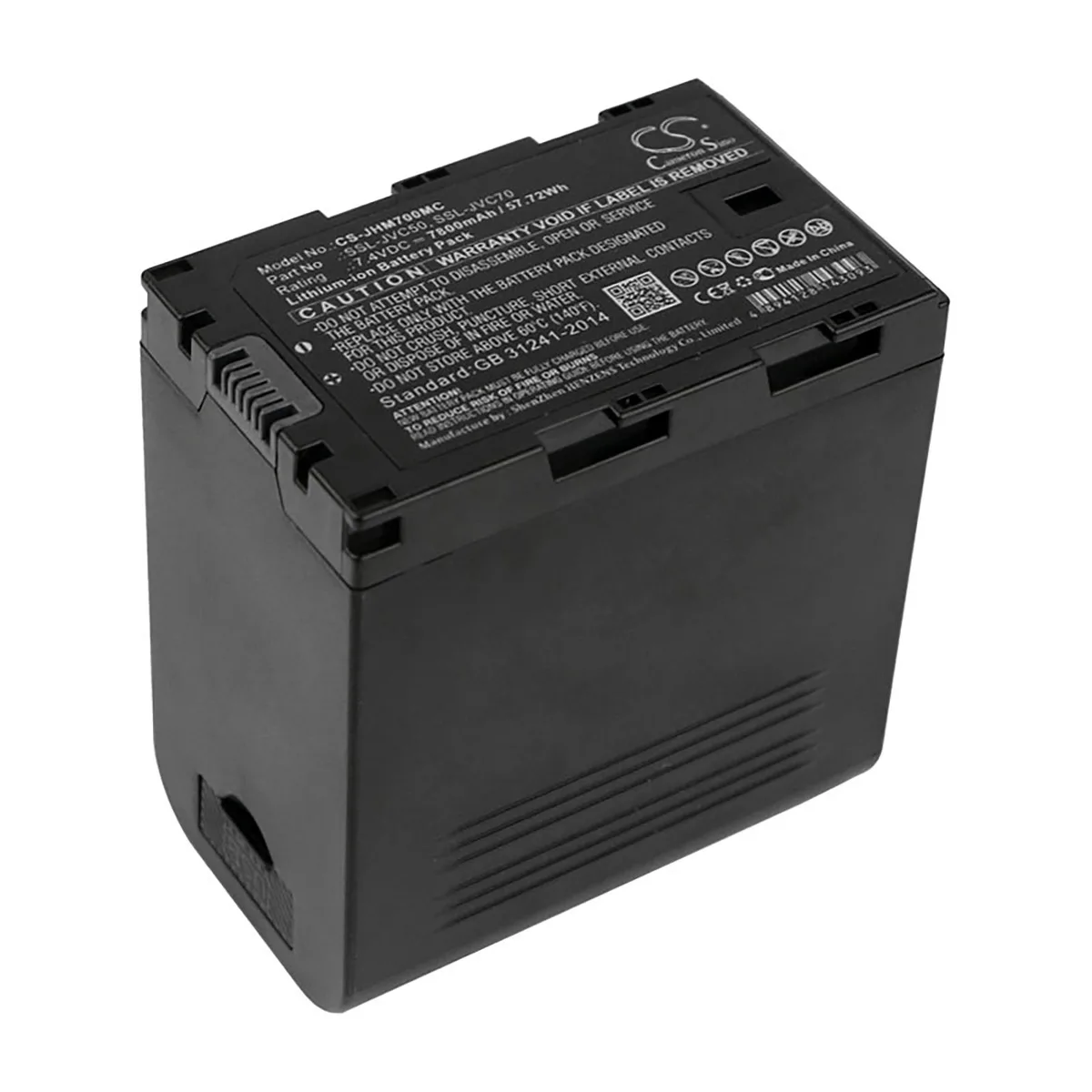 Cameron &amp; Co Cameron &amp; Co DS-CS-JHM700MC camera battery 7.4V 7800mAh Li-ion black — product photo