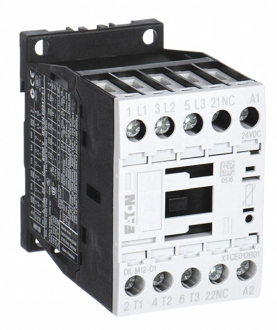 Eaton Eaton XTCE012B01A IEC Magnetic Contactor 1NC 120V AC 3P Non-Reversing — product photo