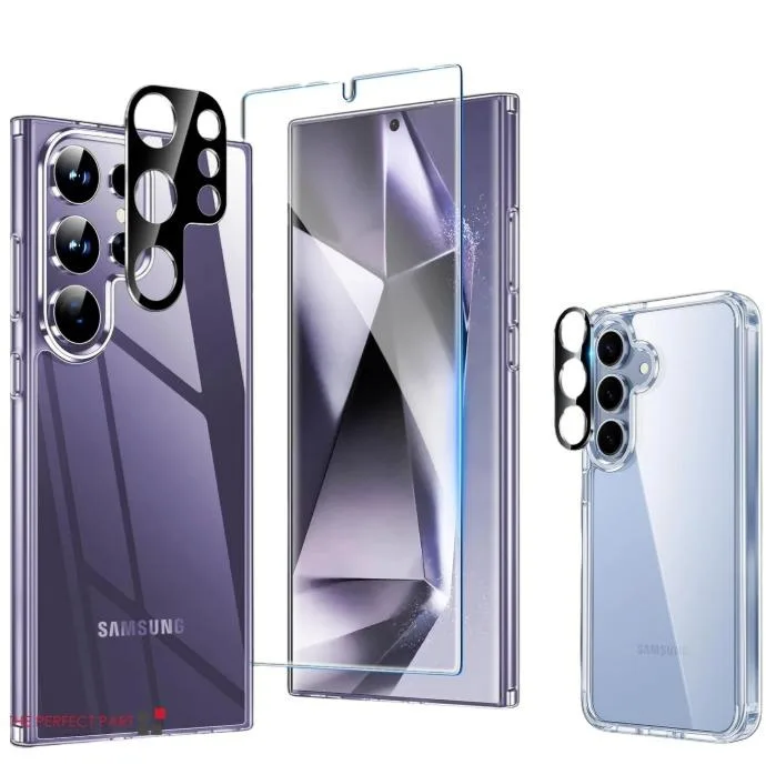 The Perfect Part The Perfect Part Samsung S24/S24+/S24 Ultra Case Pack 24 Clear/Black — product photo