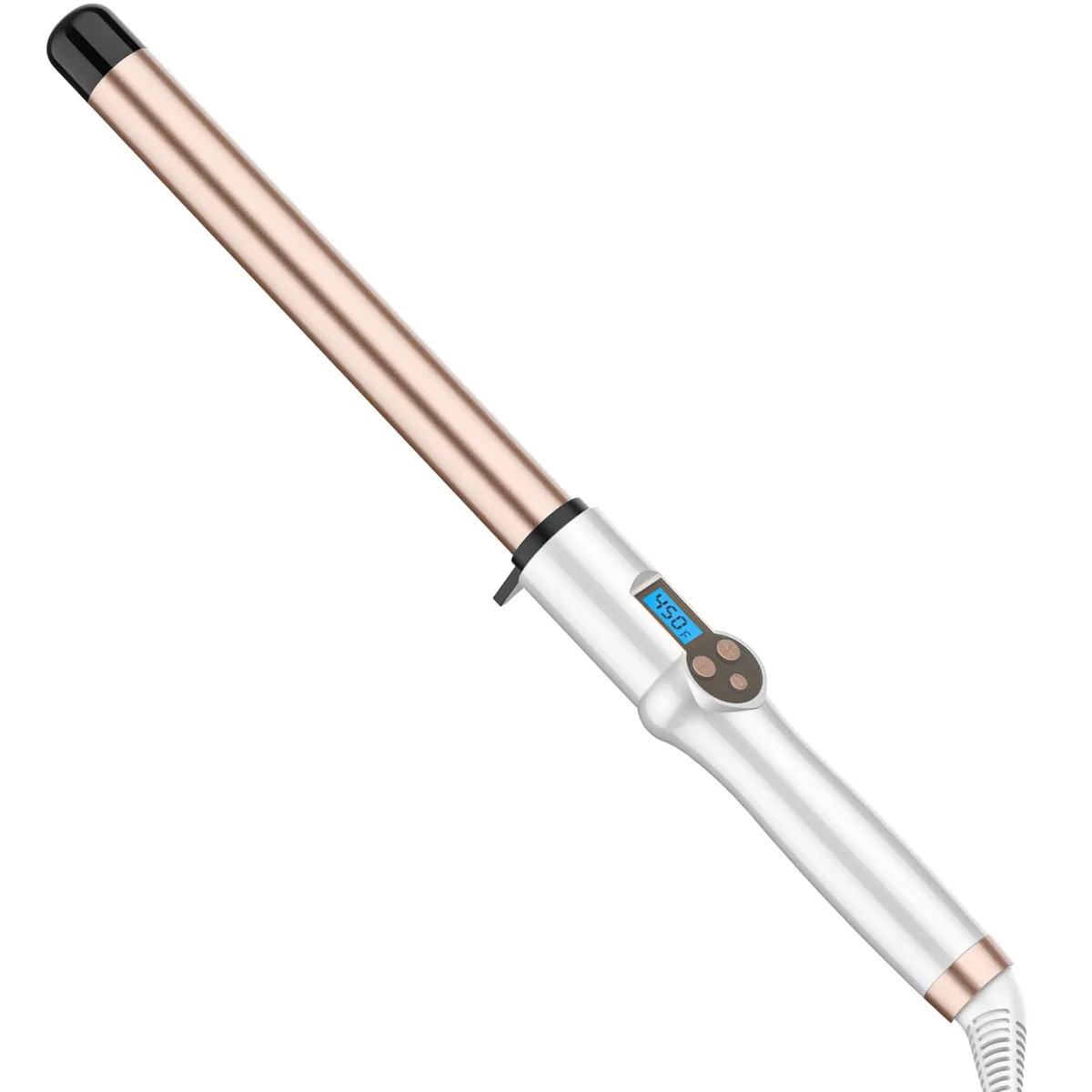  1 Inch Extra Long Barrel Curling Wand Ceramic — product photo