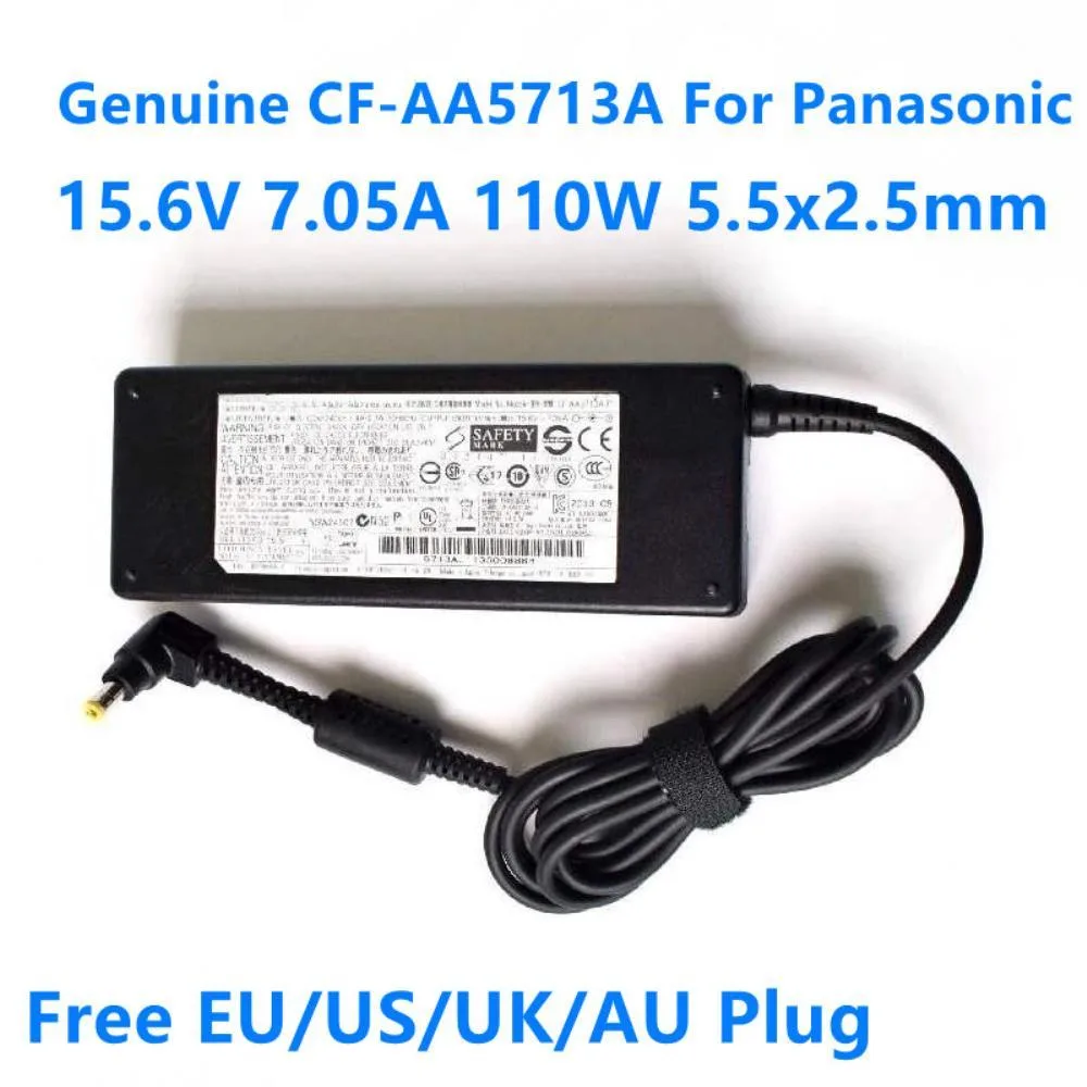 Graviton Graviton 15.6V 7.05A 110W 5.5x2.5mm CF-AA5713A M3 AC Adapter — product photo