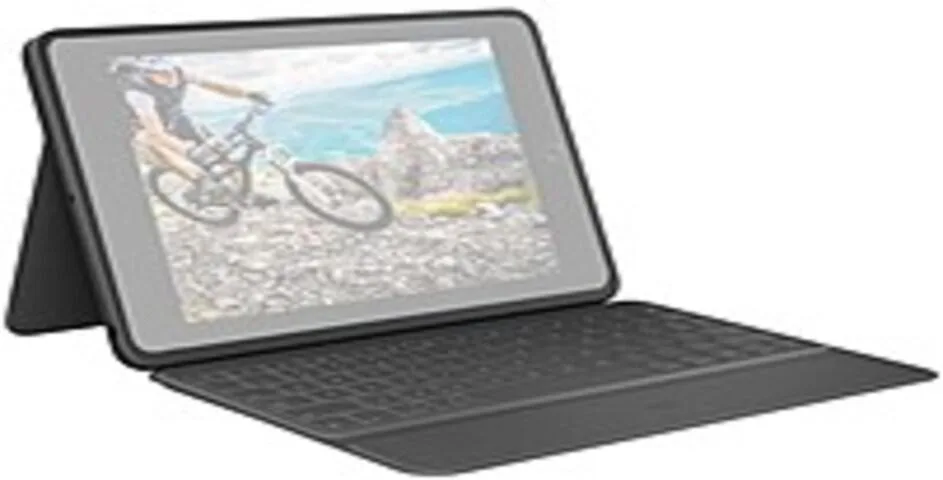 Logitech Logitech 920-009312 Rugged Folio Keyboard Case for iPad 7th Gen Graphite — product photo
