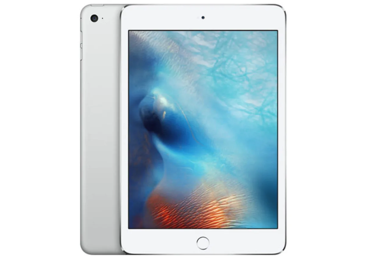 Apple Apple iPad Mini 4 32 GB Silver 7.9" tablet — product photo