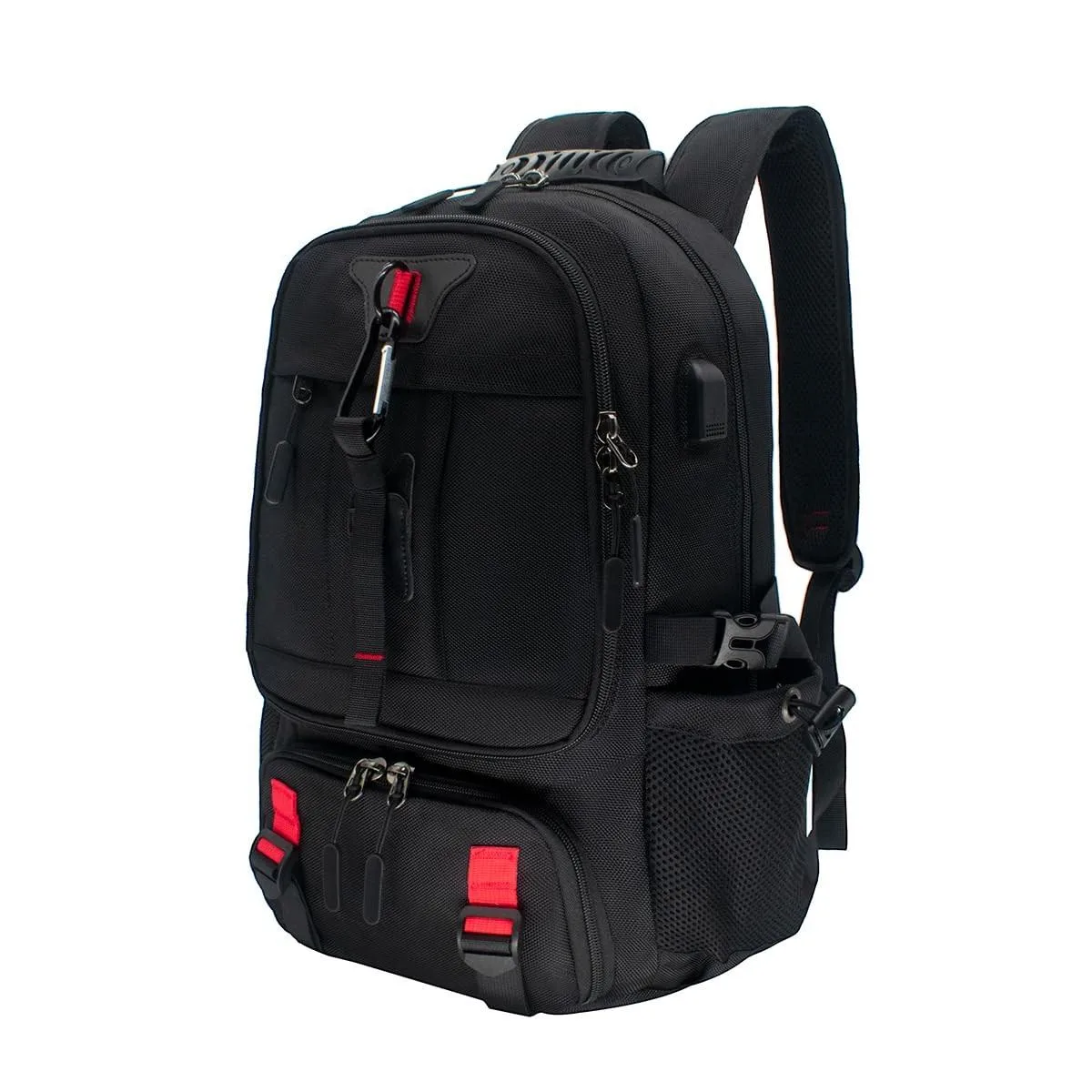 BESIGN BESIGN 2 in 1 accessory travel laptop backpack expandable 18 inch USB charging port — product photo