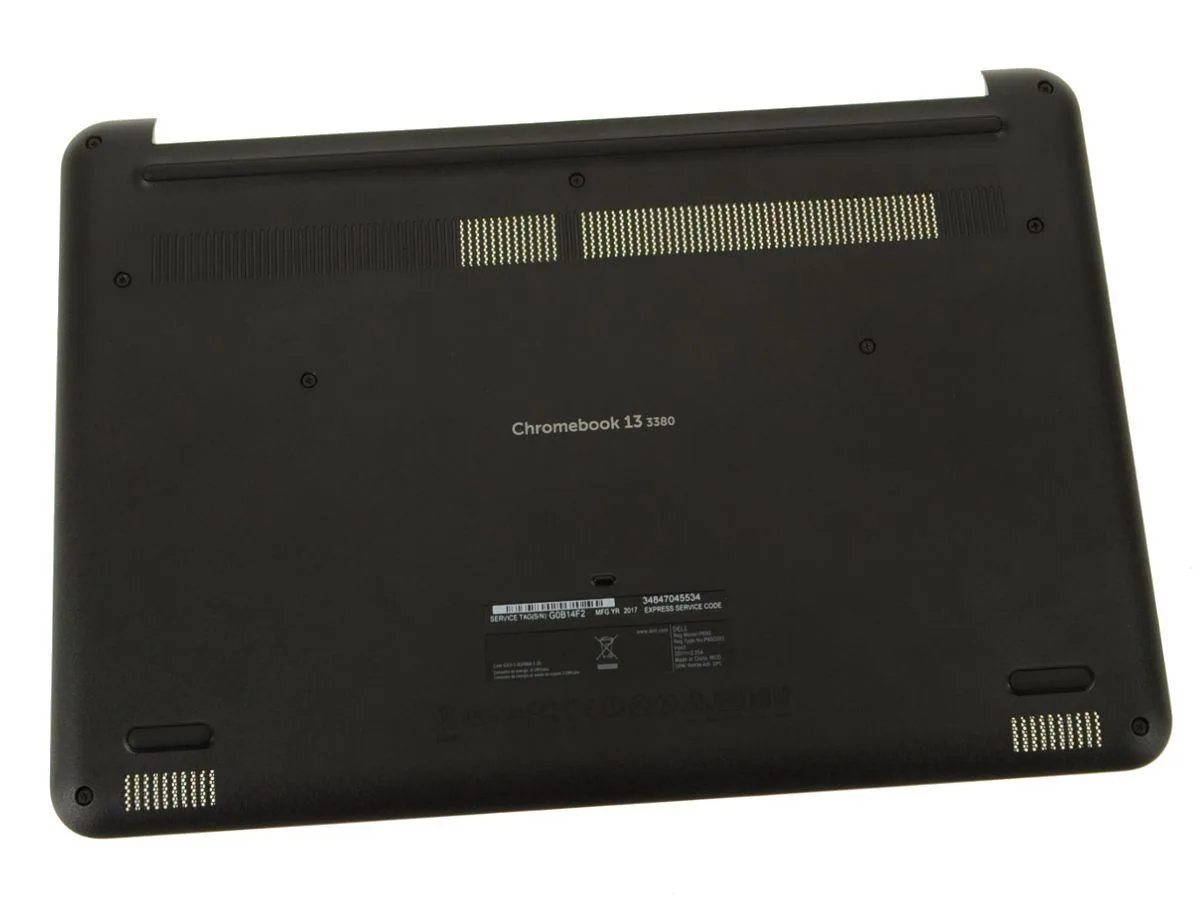 DELL DELL Chromebook 13 3380 Bottom Base Cover Assembly THCRY — product photo