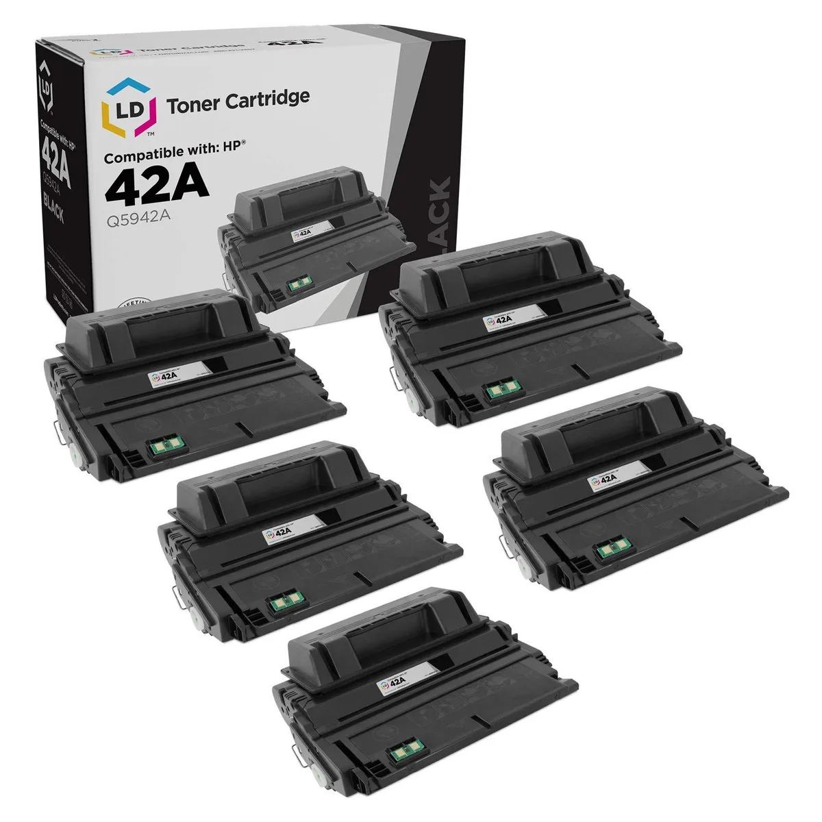 LD Products LD Products HP 42A Q5942A Compatible Toner Cartridge Black 10000 Pages — product photo