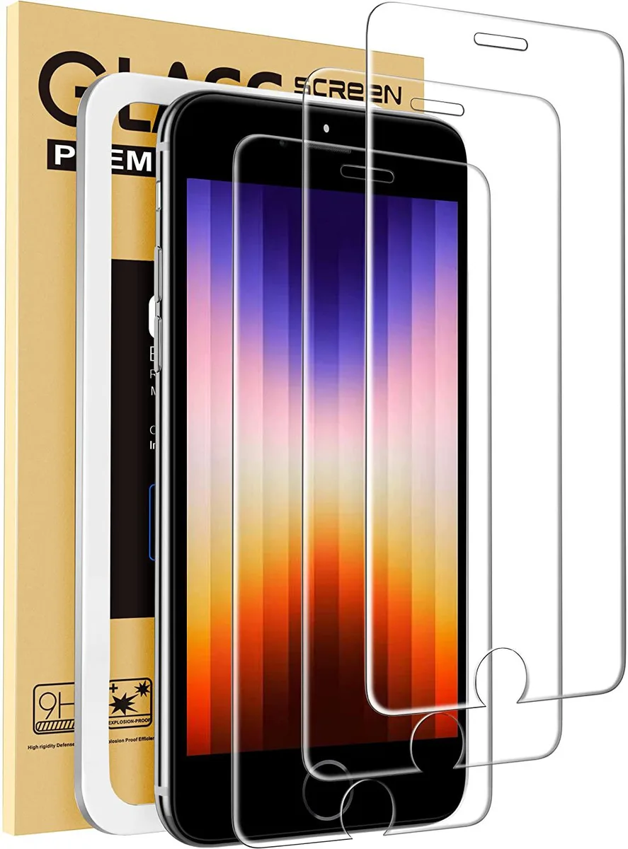 BONAEVER BONAEVER 3-Pack Tempered Glass Screen Protector iPhone 7 Plus / 8 Plus 5.5 inch — product photo