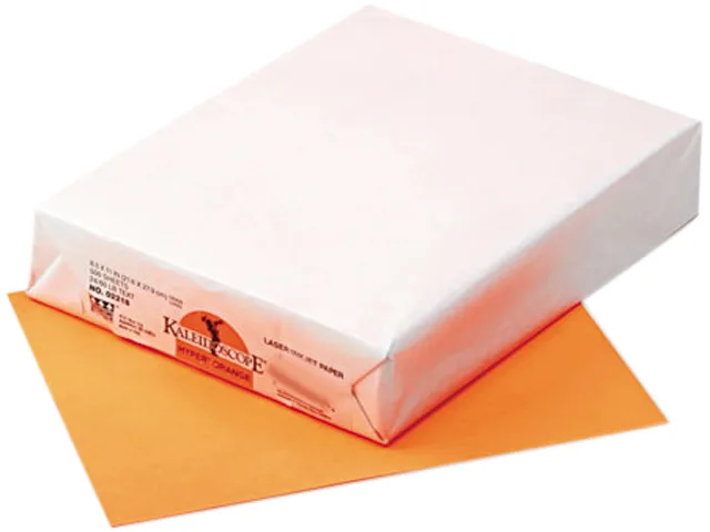 Pacon Pacon 102218 Orange Paper 24lb 8-1/2 x 11 500/Ream — product photo