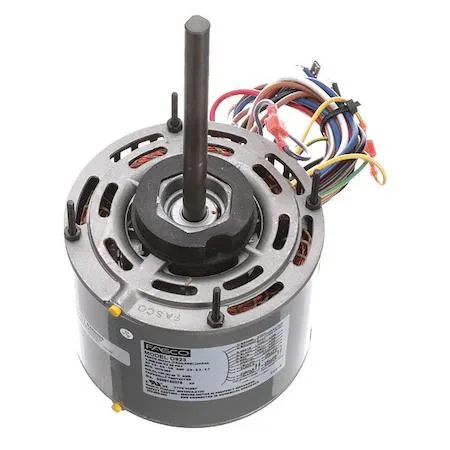 FASCO D923 1/3 HP direct drive blower motor open dripproof enclosure