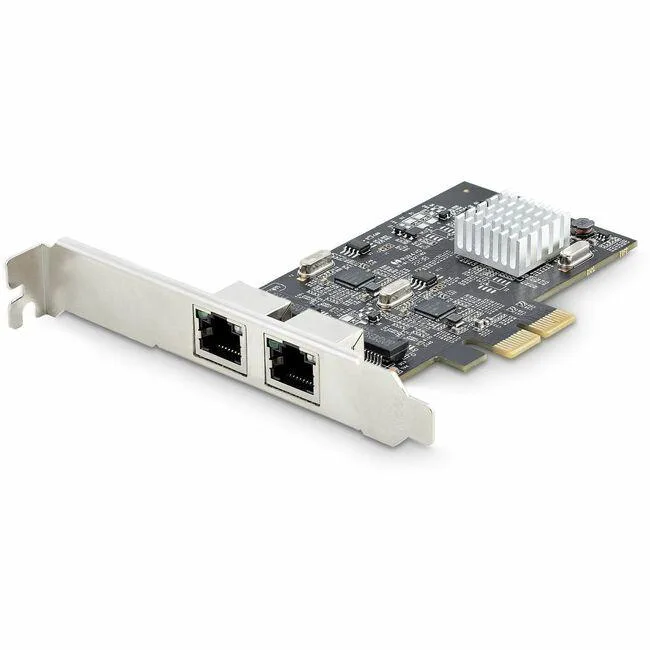 STARTECH STARTECH PR22GINETWORKCARD 2-Port 2.5G PCIe 2.0 x2 network card — product photo