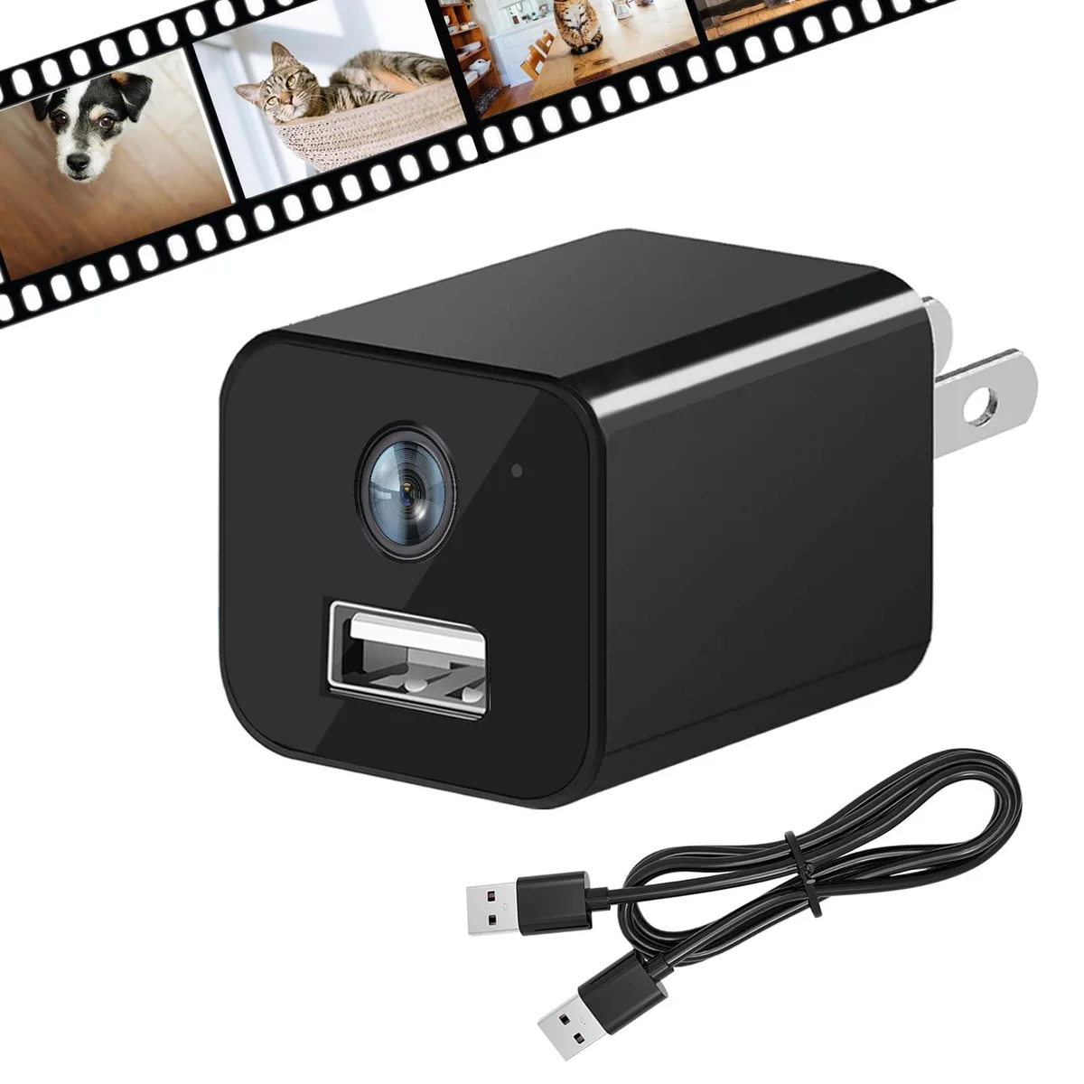 Avue HM34C 1080P USB Charger Camera White — product photo