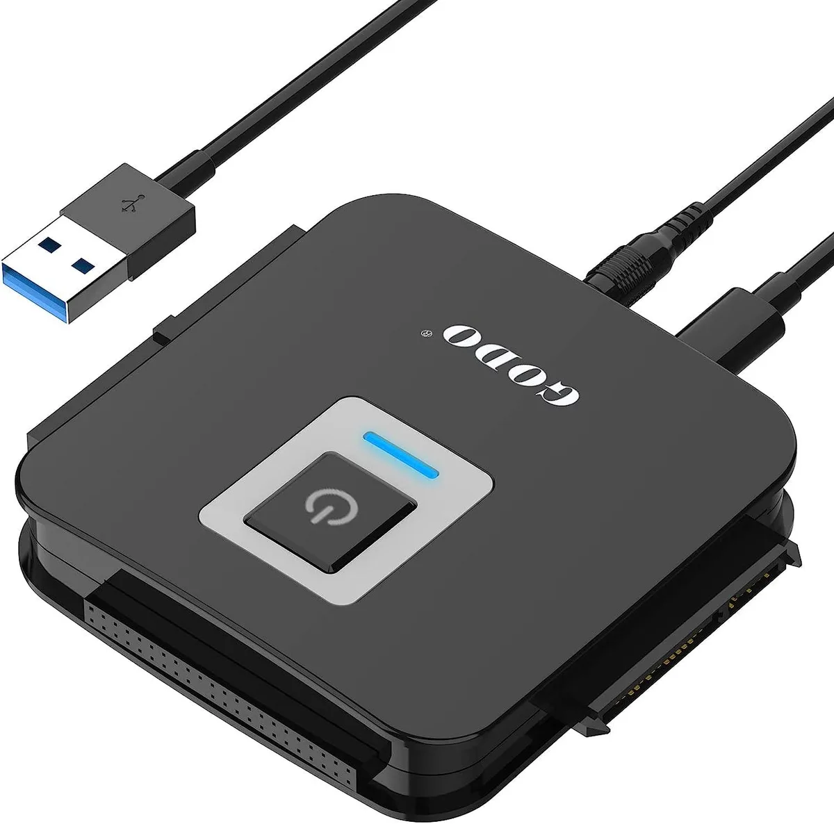 Hitoor Hitoor SATA/IDE to USB 3.0 Adapter Kit with 12V/2A Power Supply — product photo