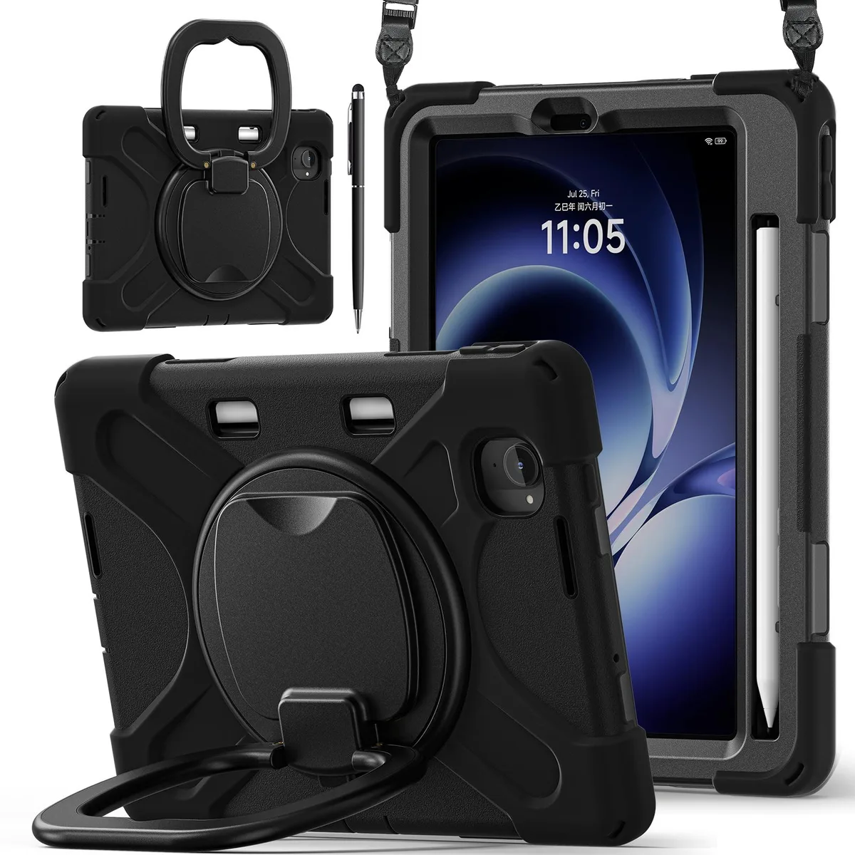 Werleo Werleo 8.8" 2025 Redmi K Pad Case with 360 Stand & Straps — product photo