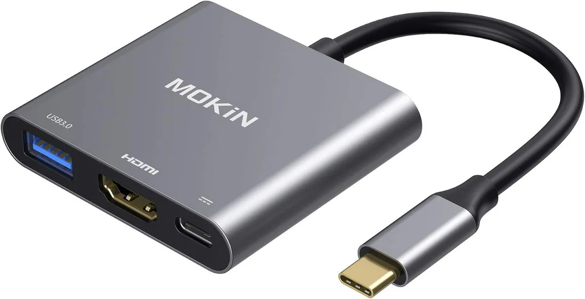 FLEANE FLEANE USB-C to HDMI Multiport Adapter 4K 30Hz USB 3.0 PD 60W — product photo