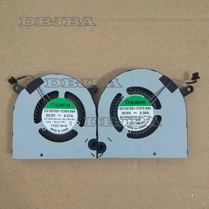 Replacement CPU and GPU cooling fan for Dell G3 15 3590