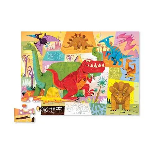 Crocodile Creek Crocodile Creek Dinosaur Floor Puzzle 36 Pcs game — product photo
